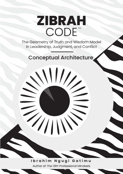 Zibrah Code Front Cover — The Geometry of Truth and Wisdom by Ibrahim Ngugi